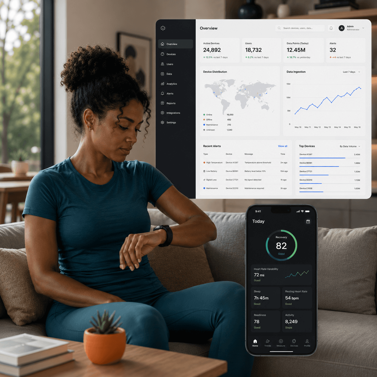 Beyond  the device